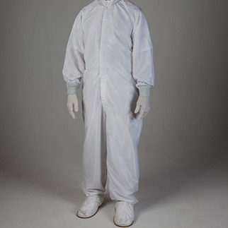 Coverall - (White & Navy) <br />Different Fabrics are available