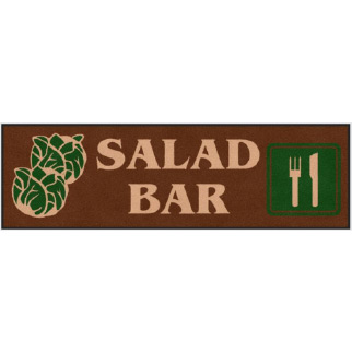 Message Mats - Salad Bar